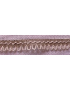 Galon robe lin-coton, nature-écru col51