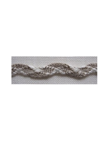 La Croix et la Manière - Galon entrelacé blanc...