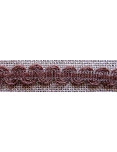 Galon en jute - Brun - 9 mm