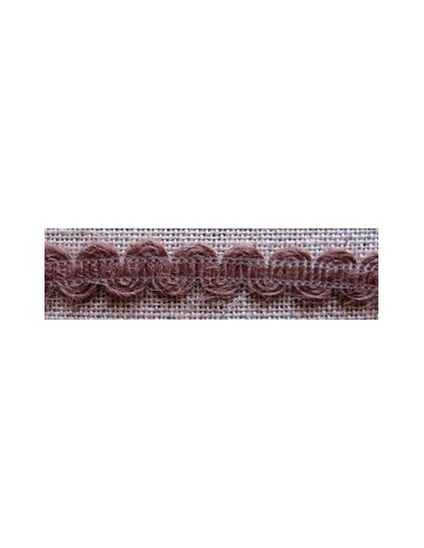 Galon en jute - Brun - 9 mm