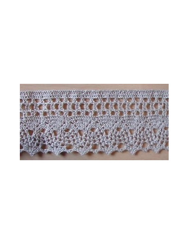 Dentelle nature - 60 mm - lin