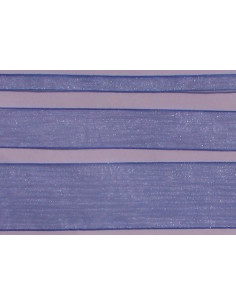 Ruban Organza bleu col029