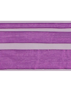 Ruban Organza violet col089