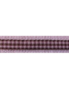 Ruban Vichy brun foncé 5mm