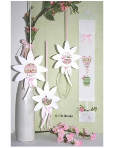 Passe-partouts - Fleur blanche
