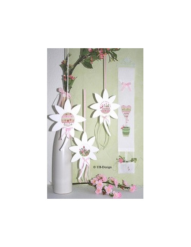 Passe-partouts - Fleur blanche