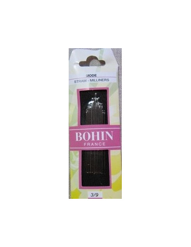 Aiguilles à broder Mode Bohin - Taille 3/9