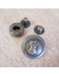 Bouton pression - Sue 2 - 17 mm
